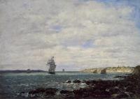 Boudin, Eugene - Coast of Brittany